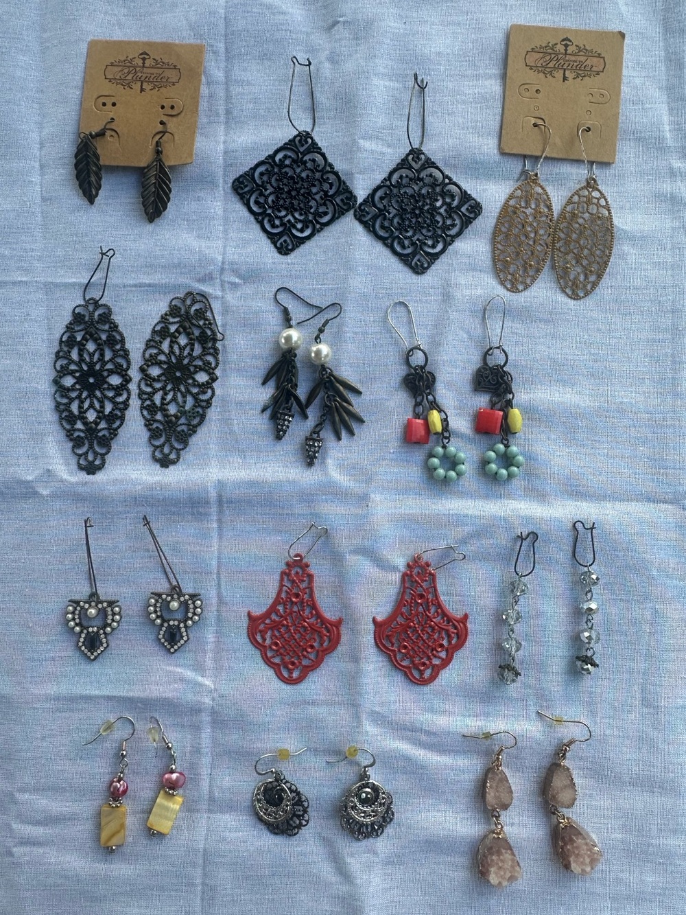 12 piece earring bundle
